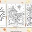 Star of Bethlehem coloring pages featured image