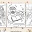 Starbucks coloring pages featured image
