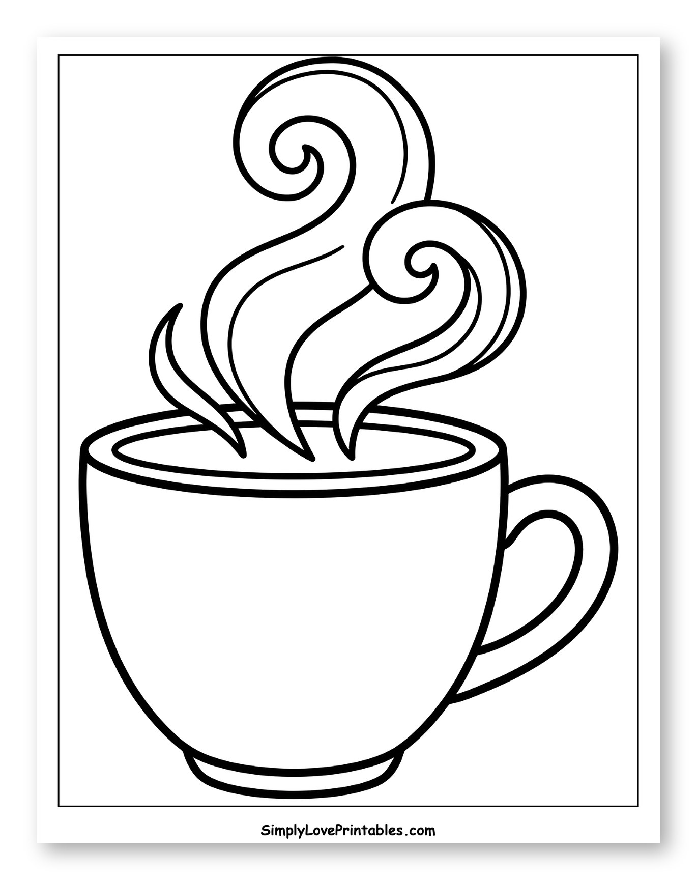 Steaming Cup of Coffee or Tea