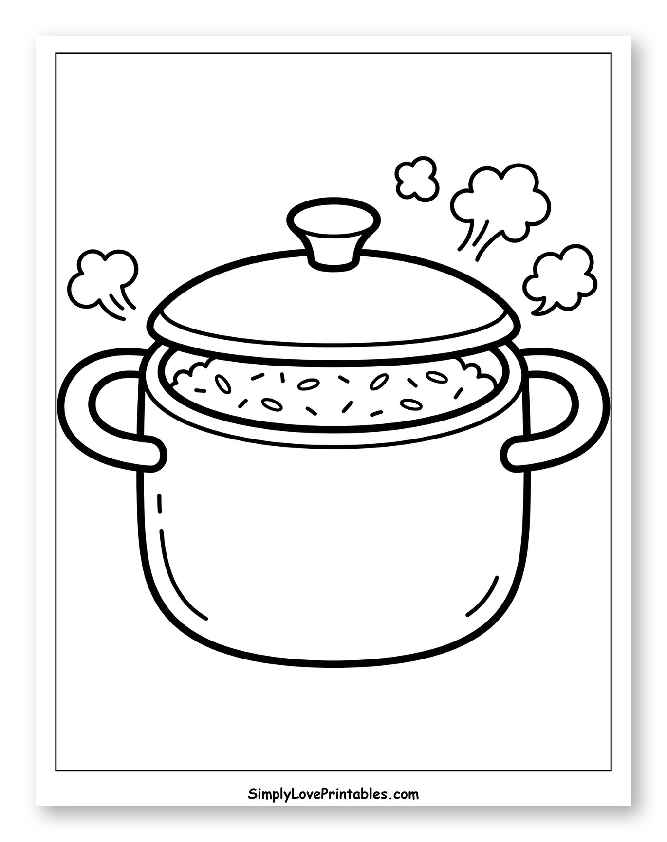 Steaming Pot of Rice