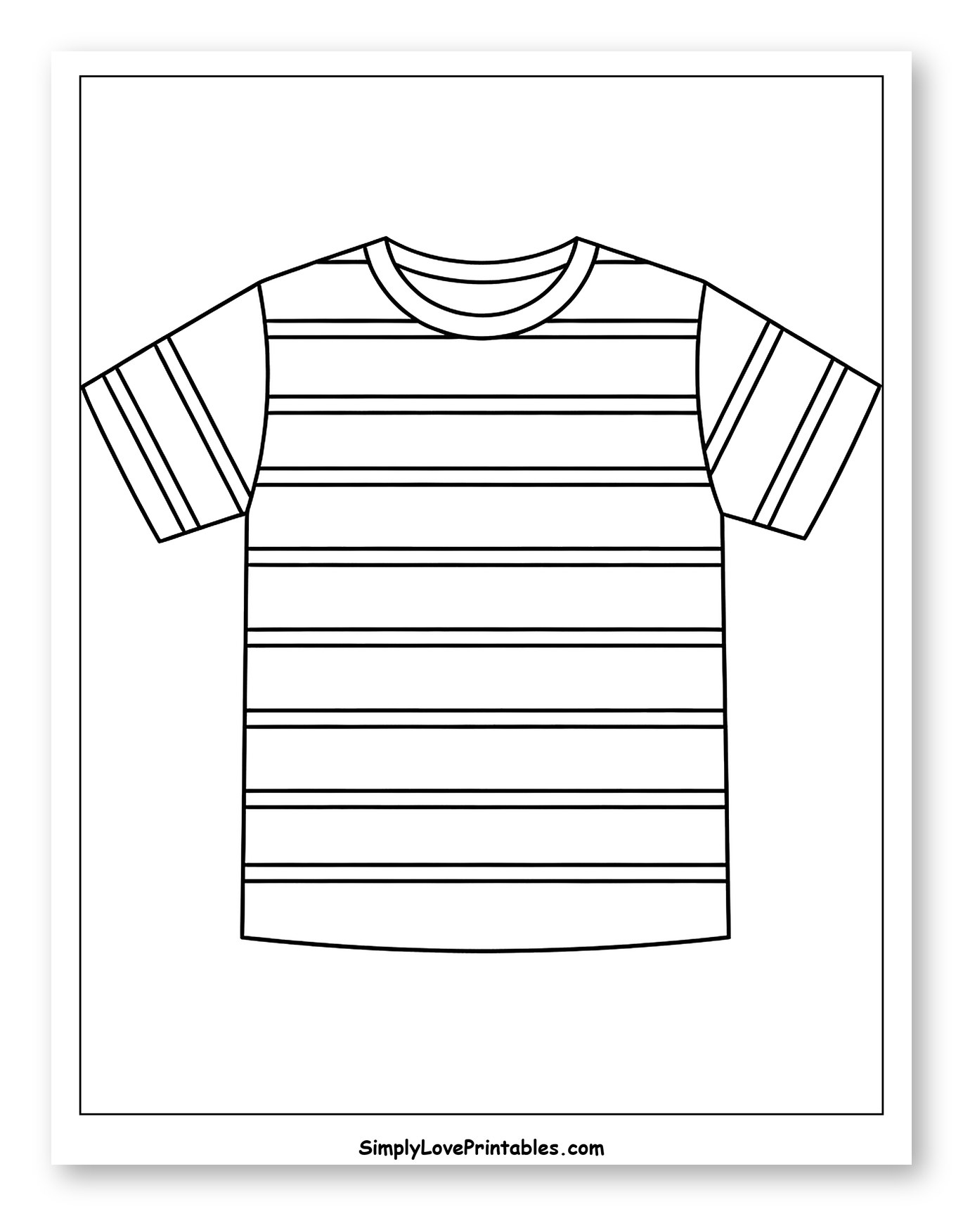 Striped Short-Sleeve T-Shirt