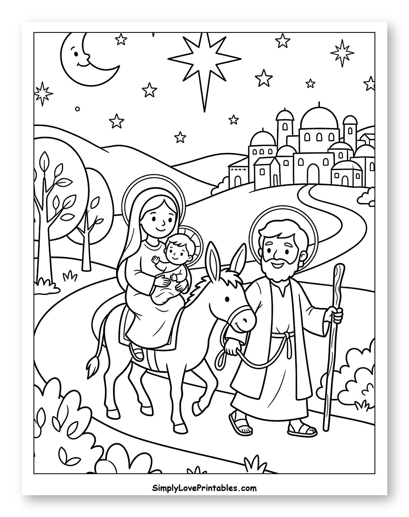 The Holy Family on a Journey