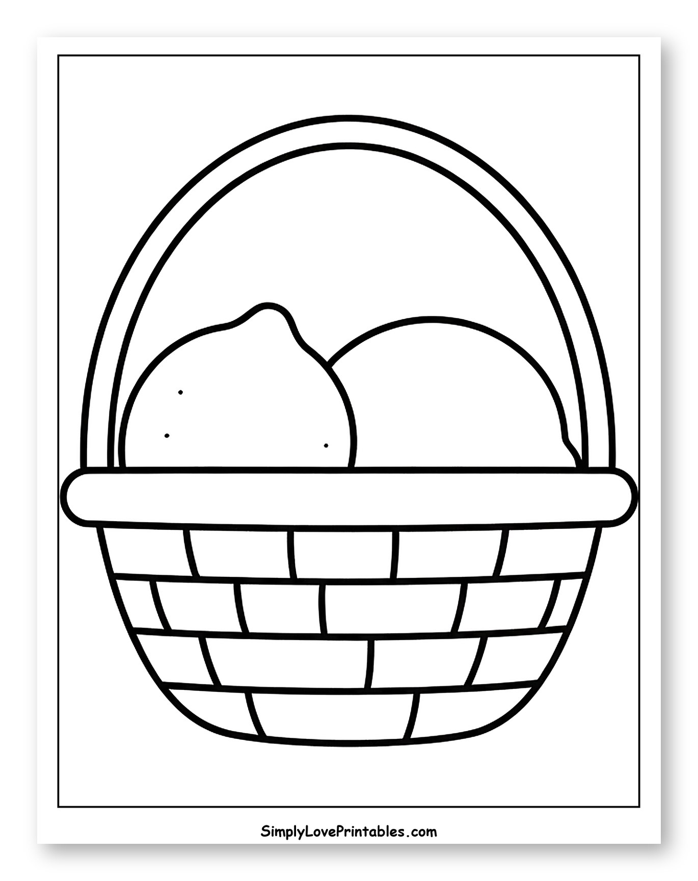 Two Lemons in a Woven Basket