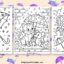 umbrella coloring pages featured image
