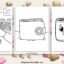 Wallet coloring pages featured image