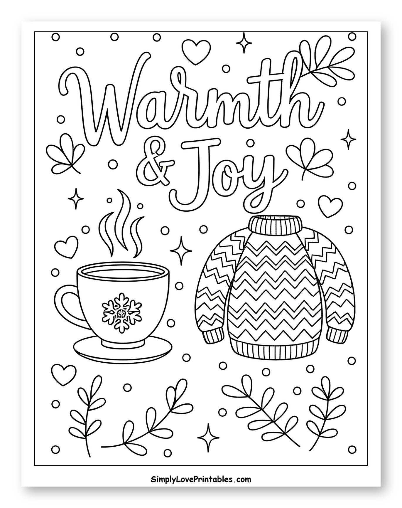 Warmth and Joy with a Cozy Sweater and Mug