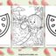 Watermelon coloring pages featured image