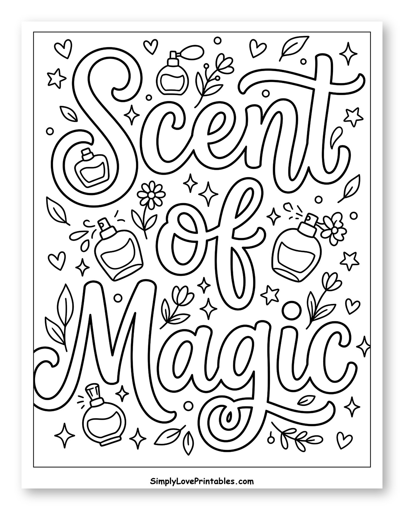 Whimsical Scent of Magic Illustration