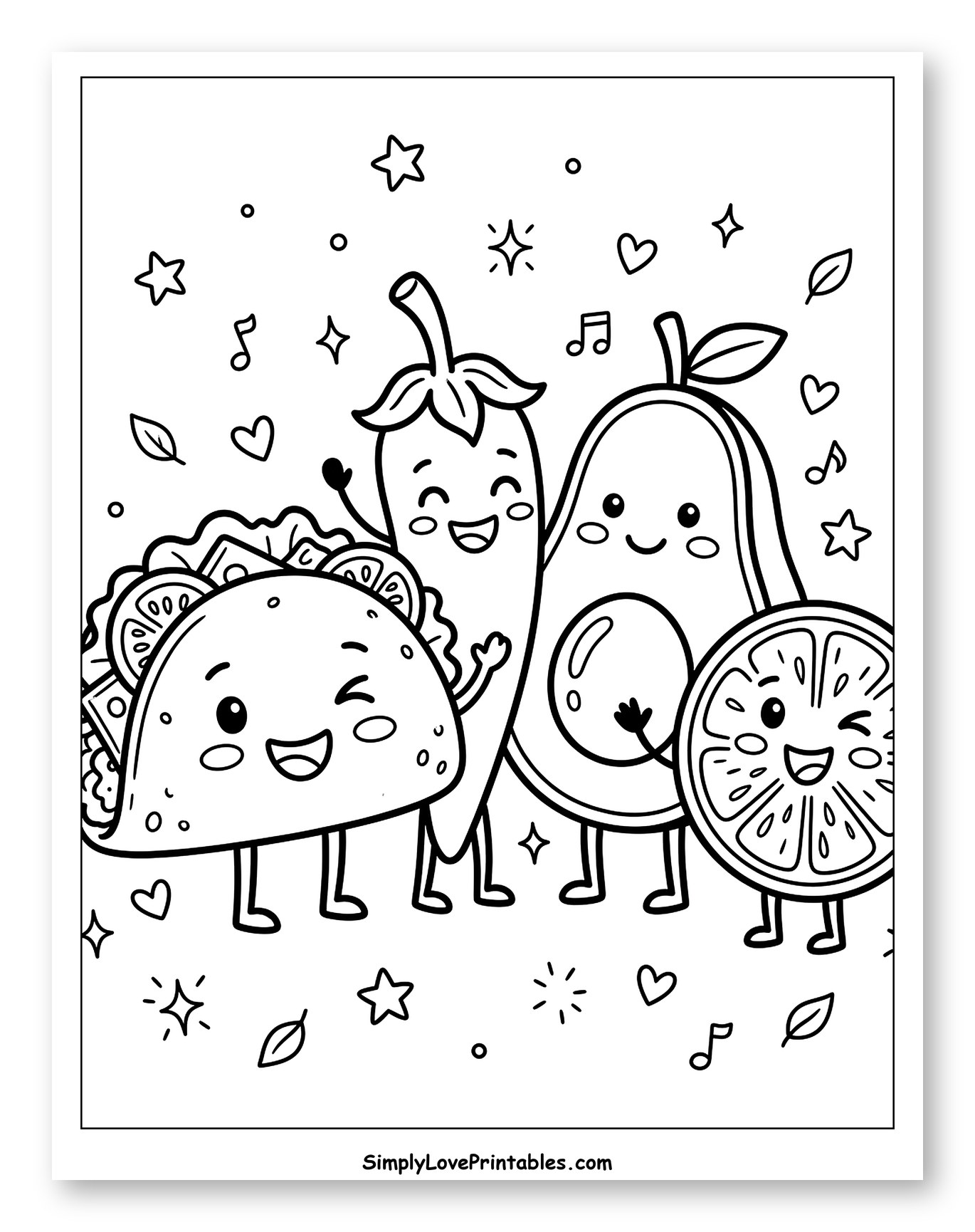 Whimsical Taco Party with Friends