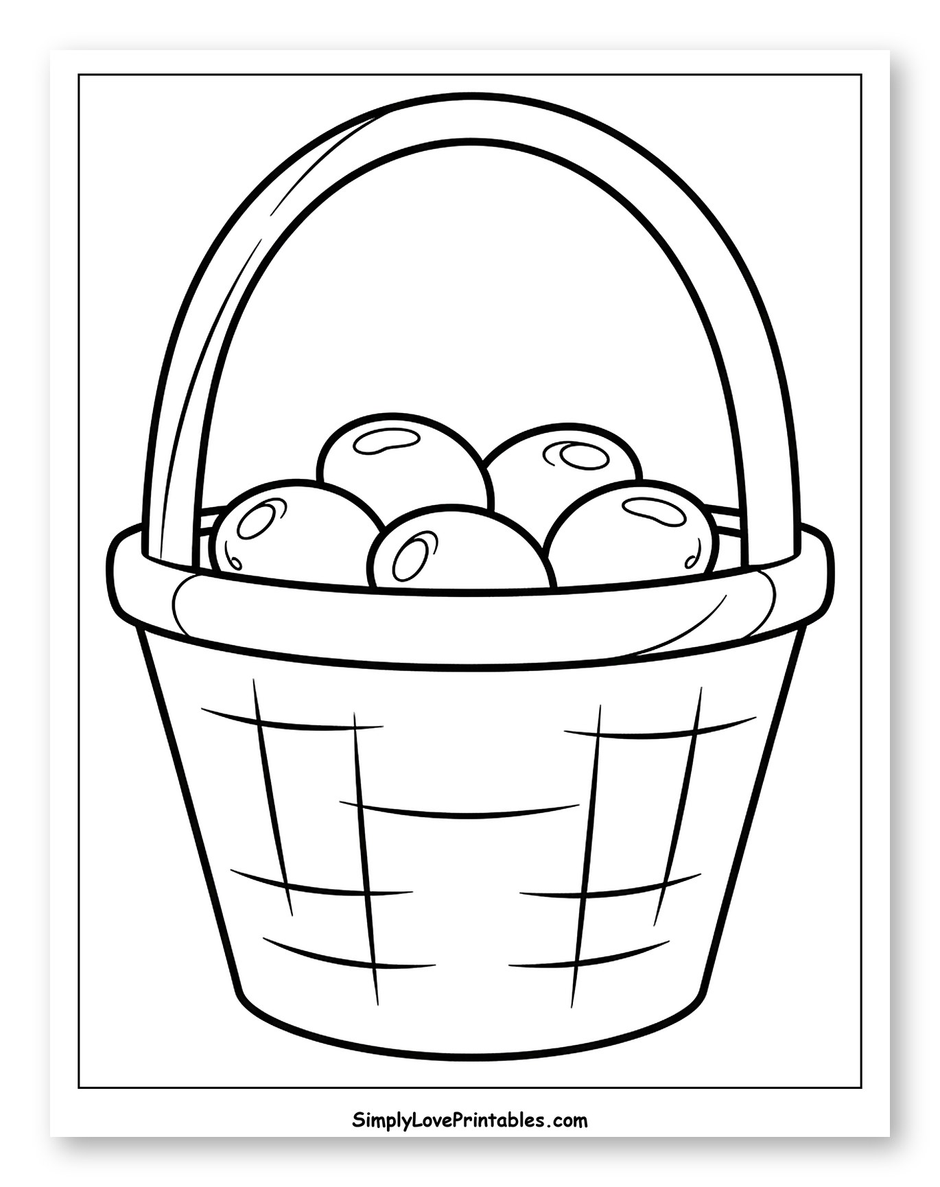 Woven Basket Full of Olives